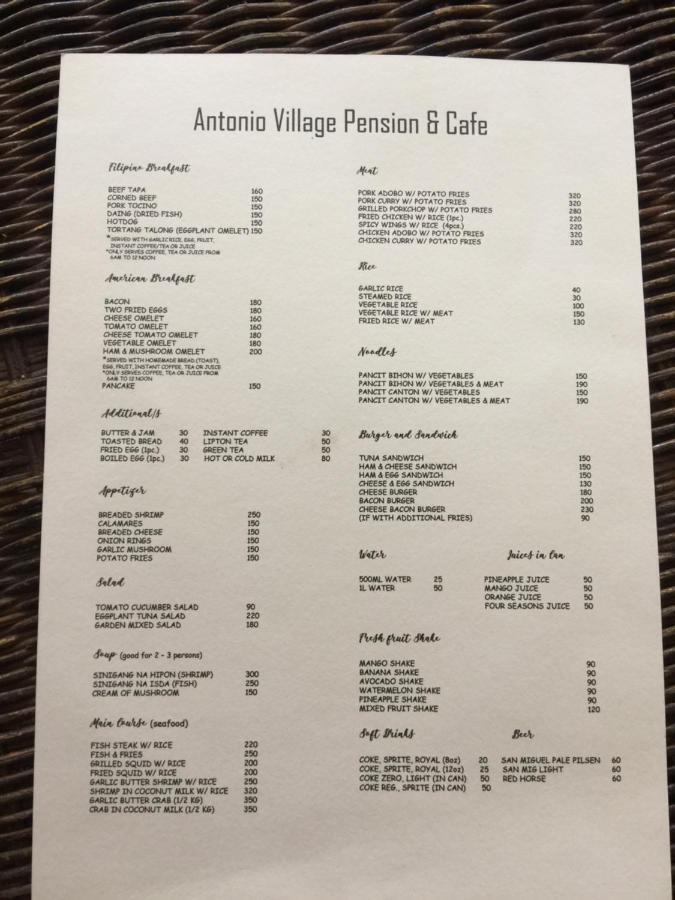 Antonio Village Pension And Cafe El Nido Exterior foto